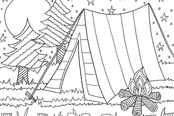 Free-Printable-Camping-Coloring-Pages