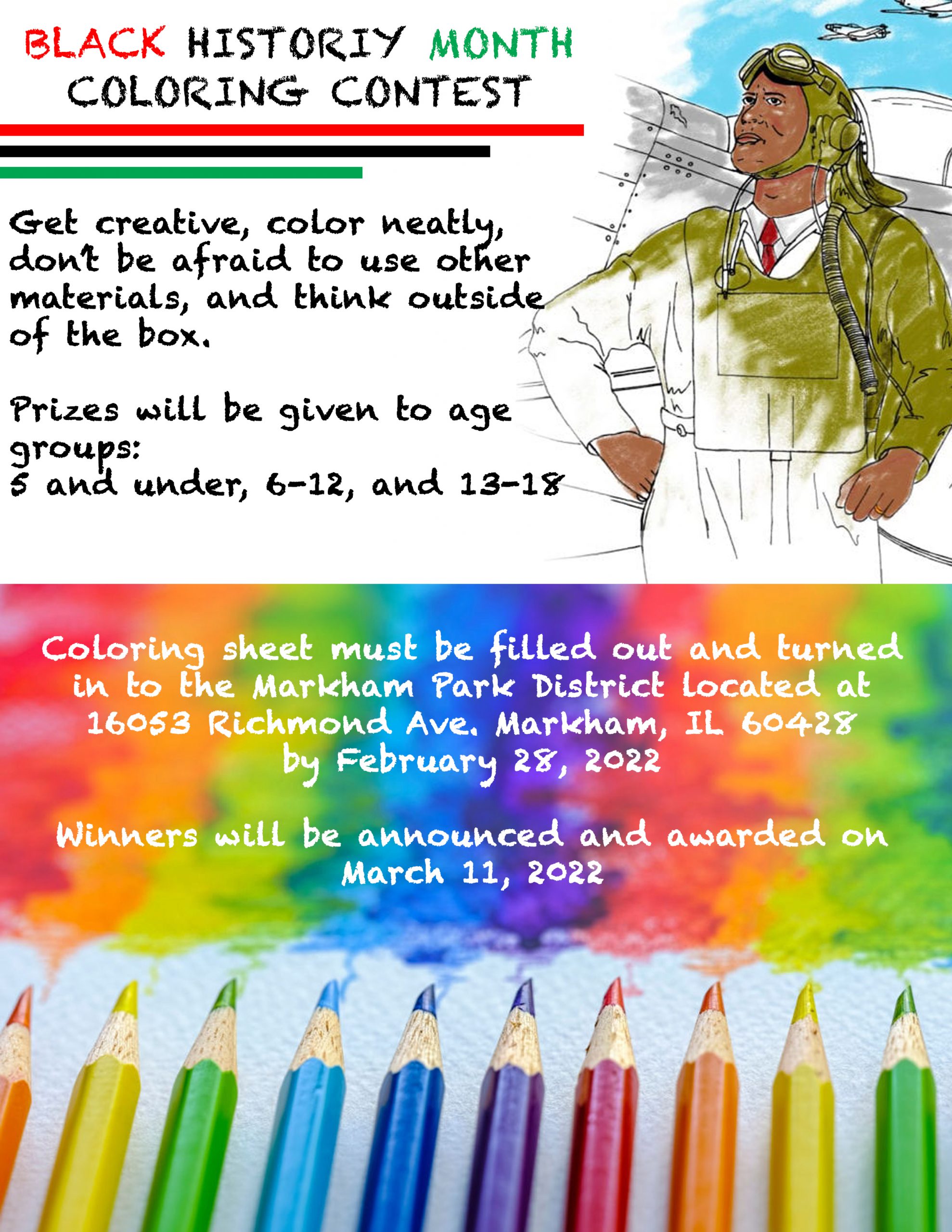 Black History Month Coloring